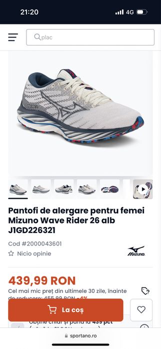 Adidasi alergare Mizuno 38.5 ( adidasi alergare nike , mizuno , adidas