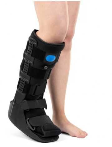 Orteza de plastic pentru glezna, walker, cu perne de aer, marimea S (36-39), Timago
