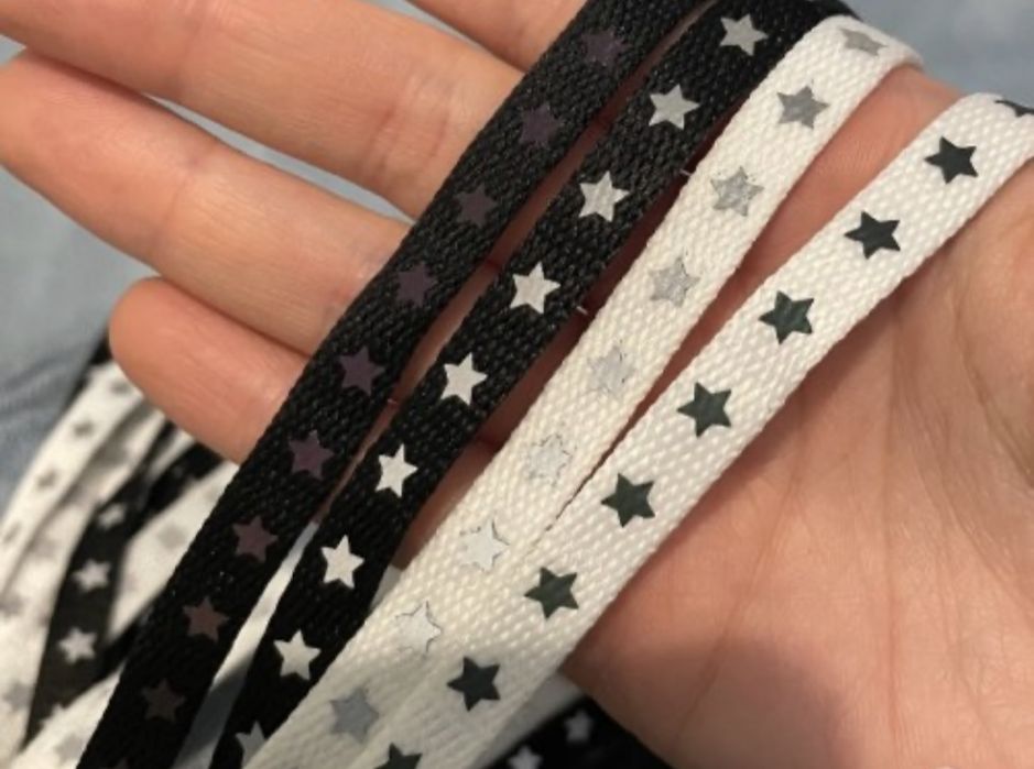 Светлоотразителни връзки за обувки/маратонки