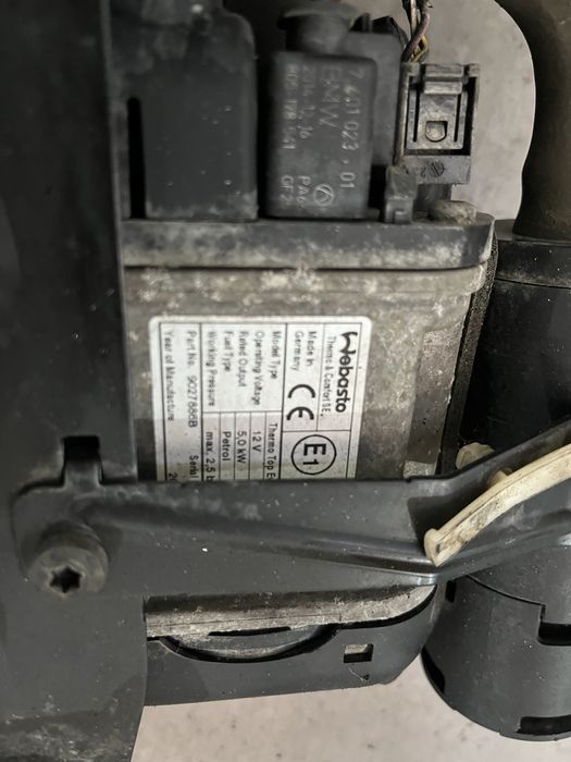 Бензинова печка бмв 7 г11/12 750и ( pechka bmw g11/12 750i 449 )