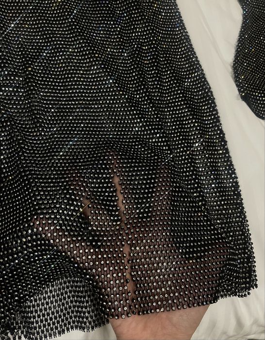 Платье Зара стразами