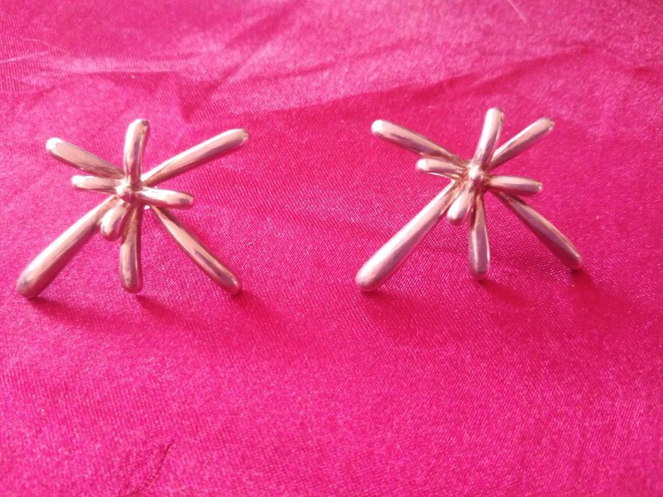 Уникален сребърен комплект от 4 части - гривна, пръстен, обеци