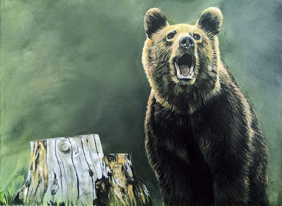 Picturi - peisaje natură / vânat