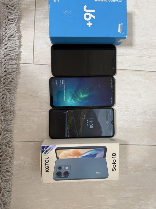 J6, redmi 9, Solo 10