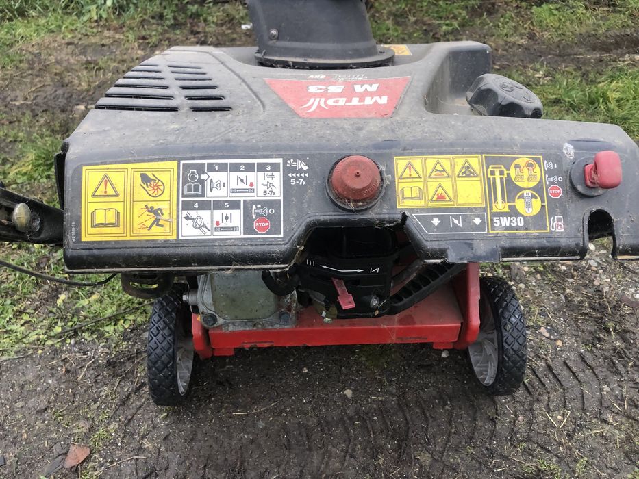 Freza de zapada MTD M53