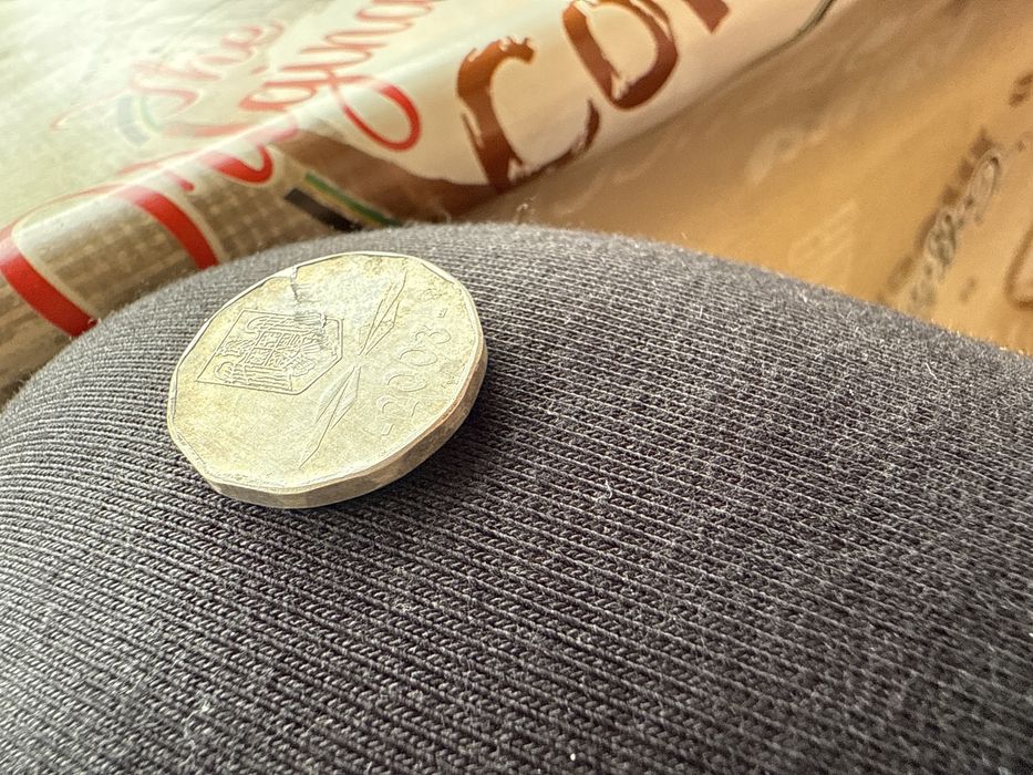 moneda 5000lei din 2003