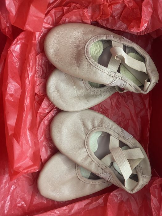 Cipici demi poante/flexibili de dans, balet, gimn h&m, decathlon