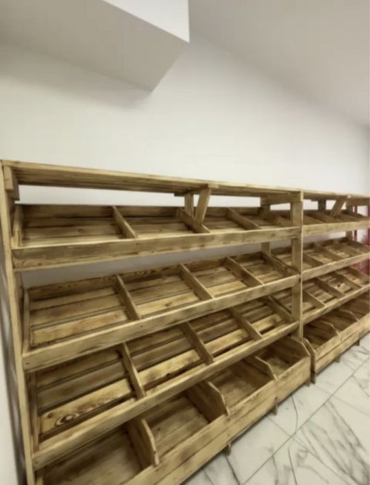 Овощные полки. Стеллажи!