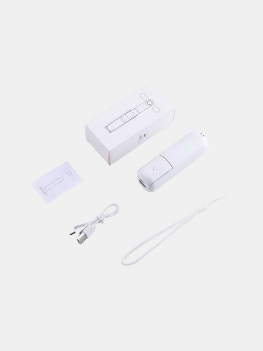 Мини вентилятор портативный беспроводной складной с функцией PowerBank