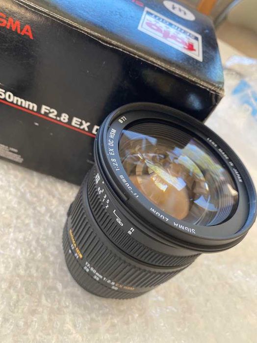 Sigma 17-50 mm F2.8 EX DC - pentru DSLR Sony A-mount