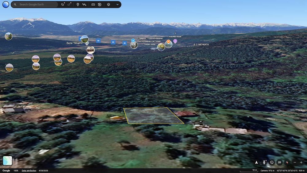 Продава се парцел в Щъркелово гнездо – директно от собственик