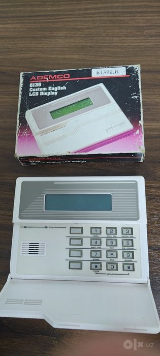 Honeywell Ademco 6139LR Alpha LCD Keypad
