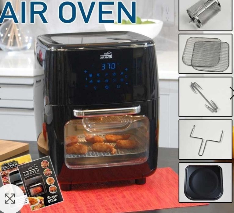 Ar fryer oven cu functie de rotisare folosit de 2 ori