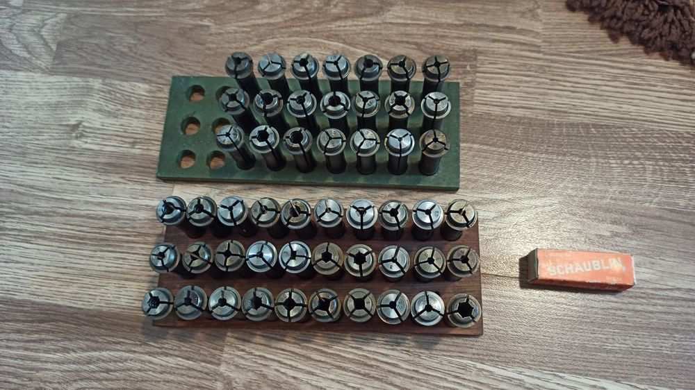 Pensete bucsi elastice strung Schaublin, freze sau alte dispozitive