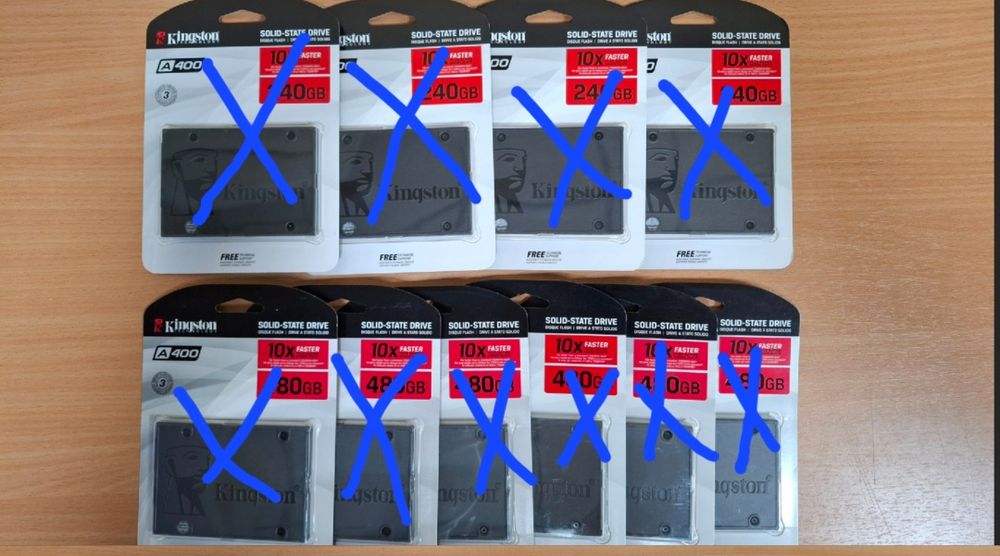 Продам новые SSD диски