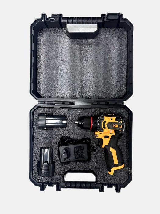 Шуруповёрт Ubay UB-CD1015E, 16.8 В, 45 Н·м, 10мм, бесщёточный