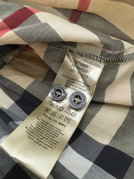 BURBERRY детска риза/туника 6Г/114 см