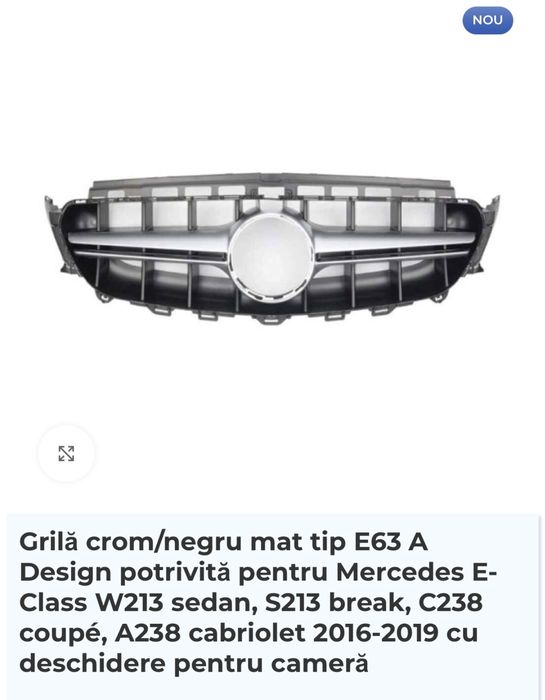 Grila W213 e63 amg Look