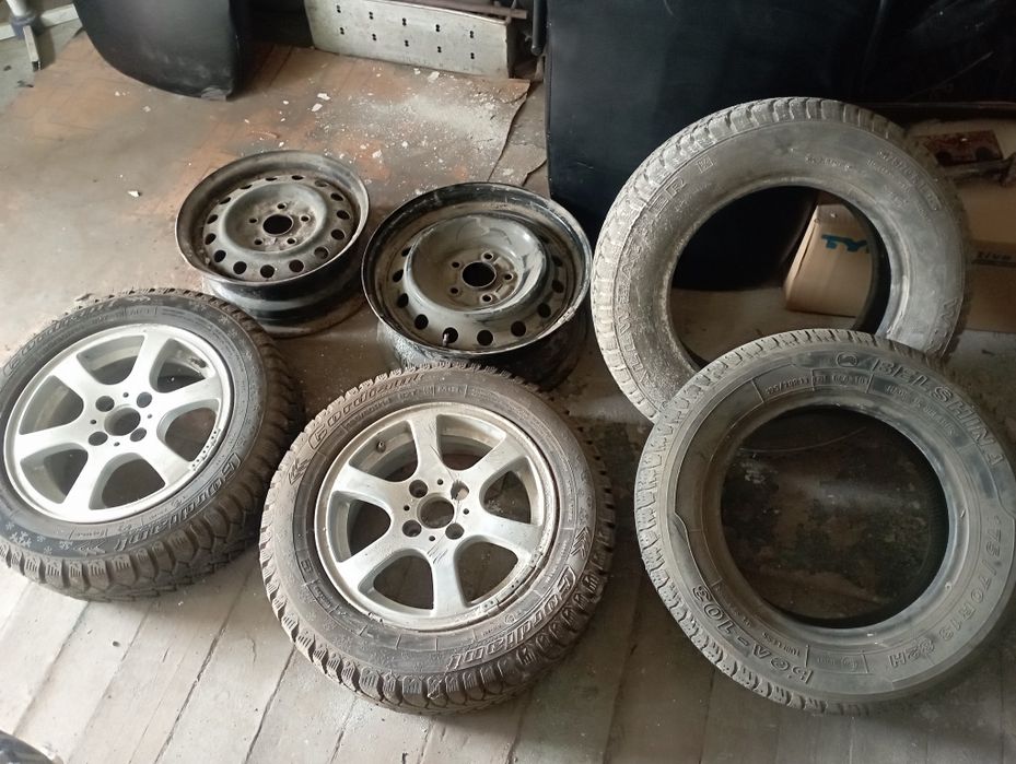 Колеса и  диски б/у