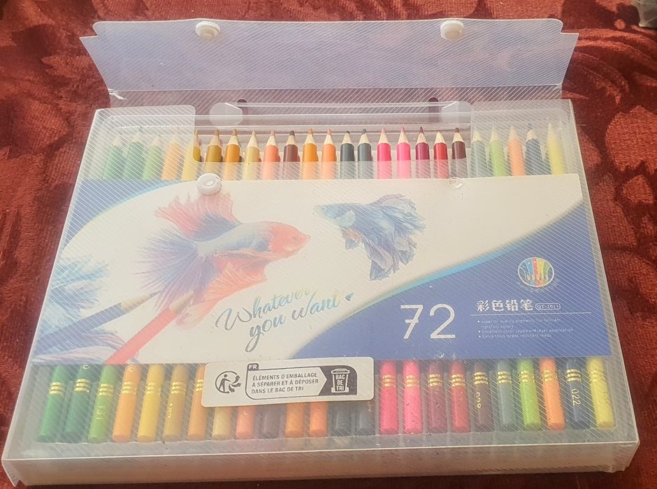 72бр. Цветни моливи