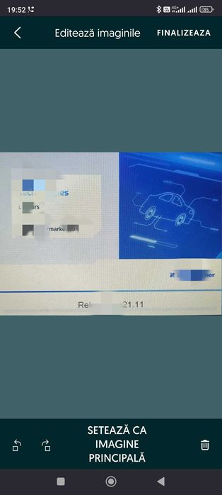 Tester auto multimarca 12/24V bluetooth led update 2022, full turisme