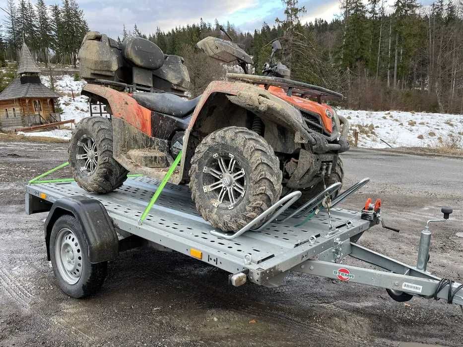 Inchiriez / transport remorca 70 ron pentru marfa-moto-platfotma atv