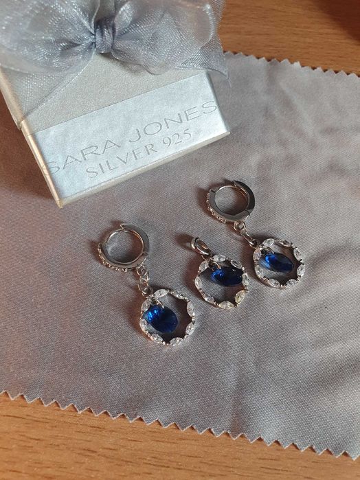 Set nou cercei si pandativ Sara Jones