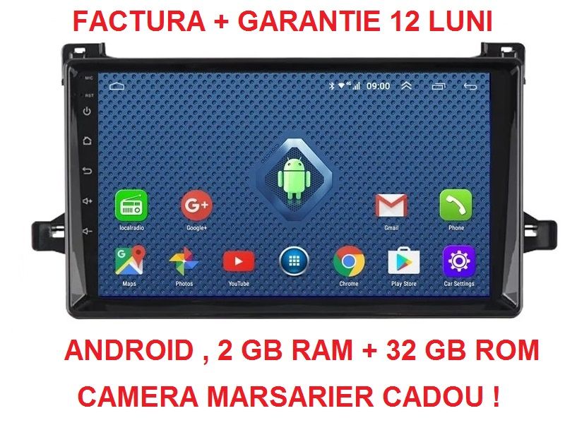 Navigatie Toyota Prius ( 2015 + ) Noua Garantie Camera Marsarier