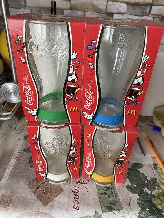 Pahare de colectie coca cola