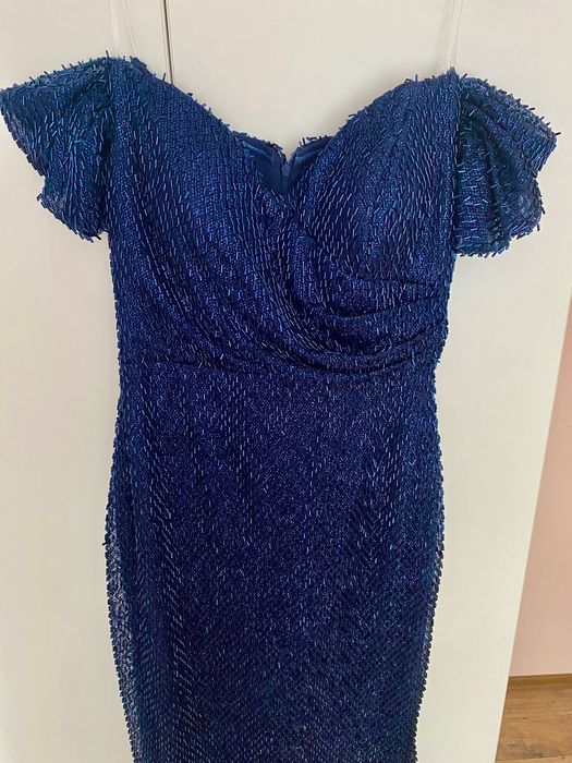 Синя Официална рокля