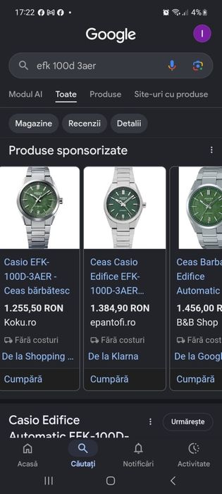 Casio Edifice Automatic