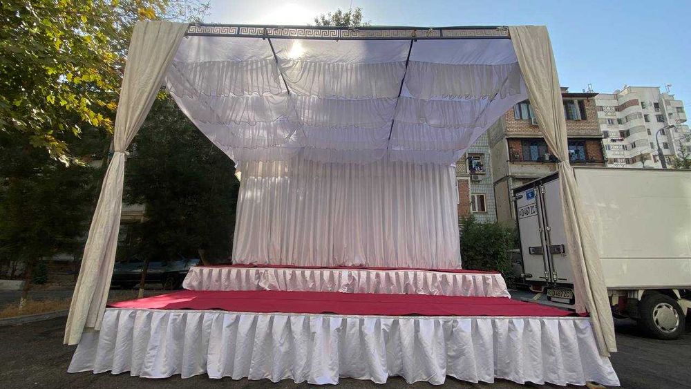 To'y va tadbirlar uchun sahna ijarasi , Zamonaviy dizayn