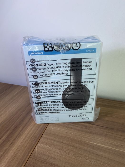 Headphones Soundcore by Anker, Bluetooth, Black, Sigilat