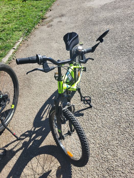 Bicicleta copii Rockrider 20” + accesorii (5–9 ani) stare foarte buna