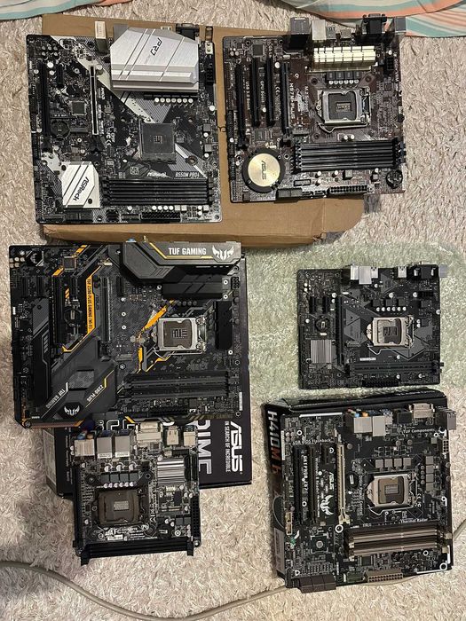 Placi de baza ASUS TUF Gaming Gigabyte ASRock