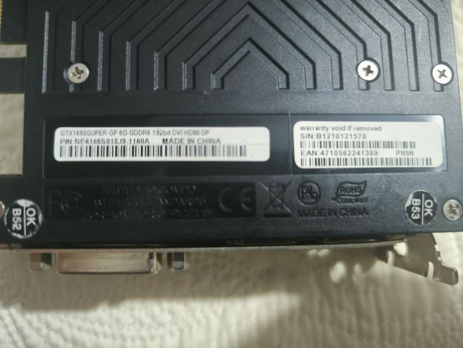 GTX 1660 super 6g