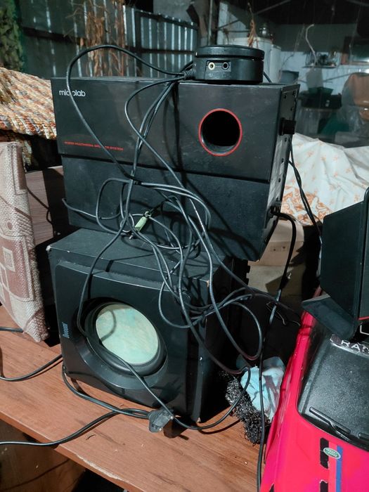 Колонки для пк/ноутбука 2 сабвуфера