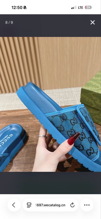 Papuci gucci premium