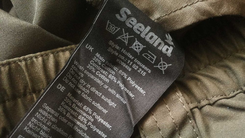SEELAND Holter Trouser размер 48 / M за лов панталон - 1954