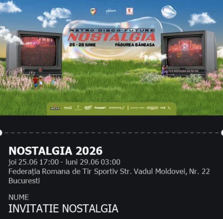 Abonament Nostalgia Iunie 2026