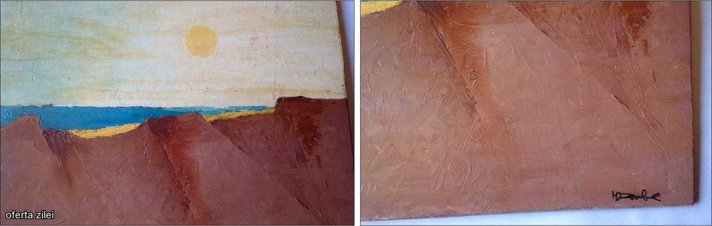 PEISAJ - ulei pe lemn