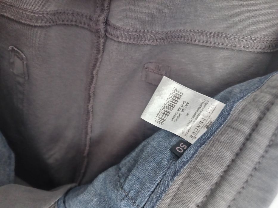Vând pantaloni casual gri elastici