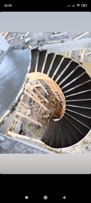 Бетонные Лестницы Под Ключ!!