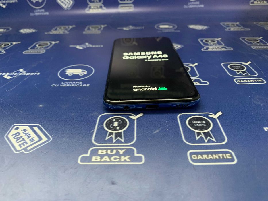 Samsung A40 Blue, 64GB, 4GB Ram, Neverlocked, Factura & Garantie ! MR