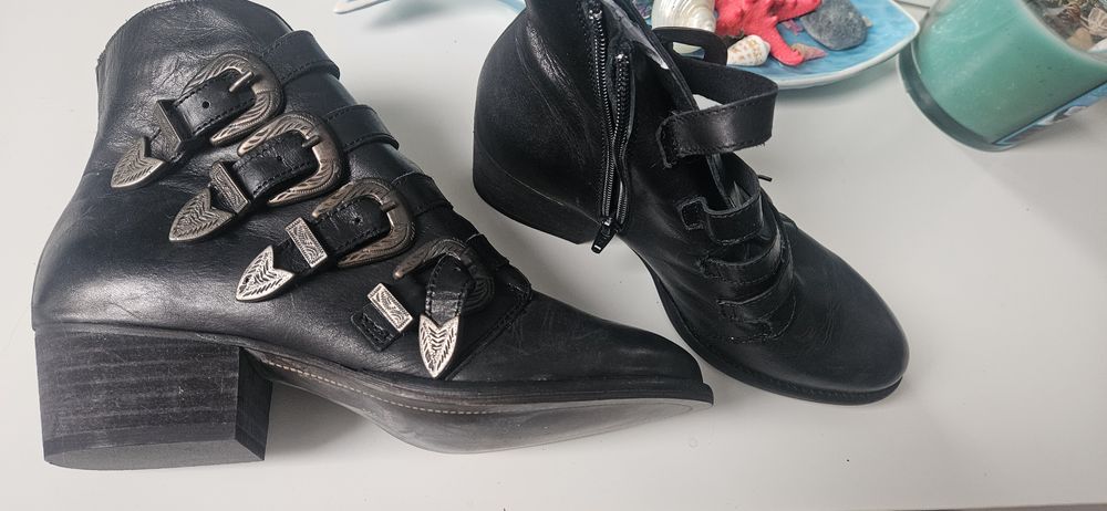 Ghete piele naturala