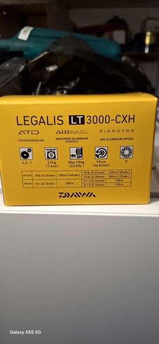 Макара Daiwa Legalis 3000-CXH