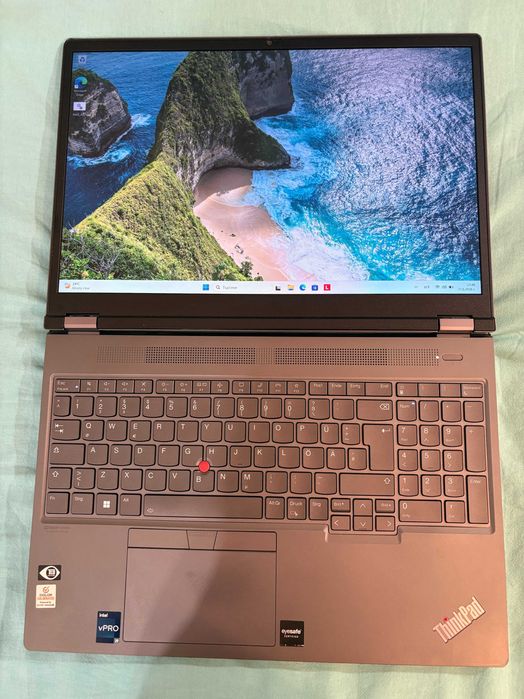 Lenovo ThinkPad P16 16"2,5К, IPS Cpu: i9 12950HX, Gpu: NVIDIA RTX A5500 16GB, Ram 32 Gb. Диск: 1 Tb SSD NVMe.