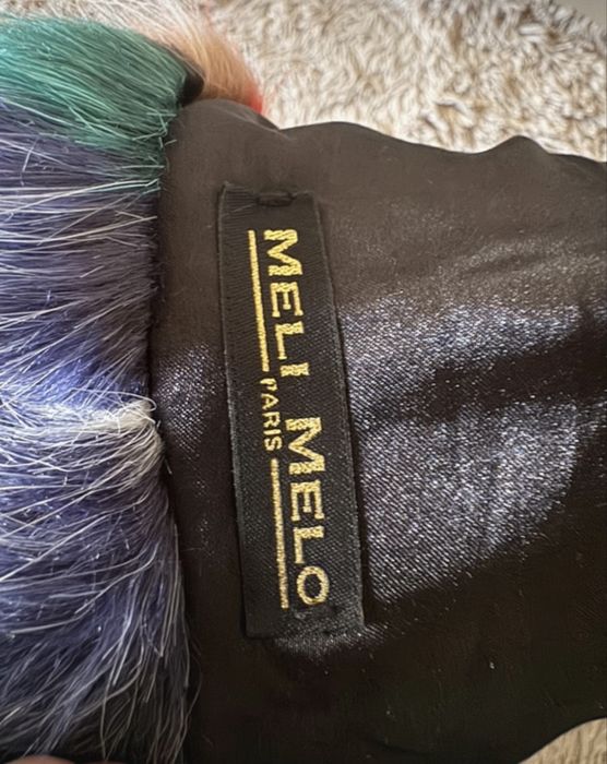 Fular superb din blana Meli Melo