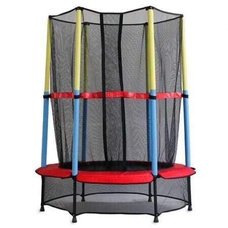 Детски батут с предпазна мрежа