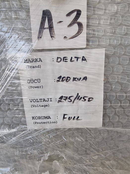 Delta 200 kVa yangi Stabilizatorlar